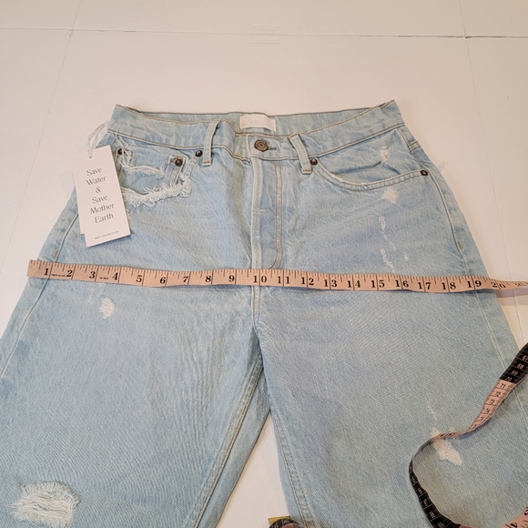 Boyish High-Rise Straight Leg Jean Distressed 27 New THE TOMMY | SPECTACULAR NOW - Picture 5 of 17